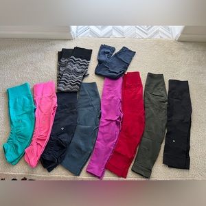 Lululemon leggings bundle size 2